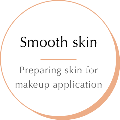 Smooth skin - Preparing skin for makeup application